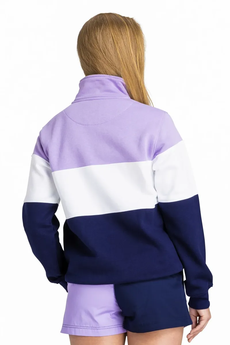 Cotswold Fox Cirencester Quarter Zip Lilac-1
