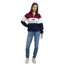 Cotswold Fox Cirencester Quarter Zip Jumper in Burgundy
