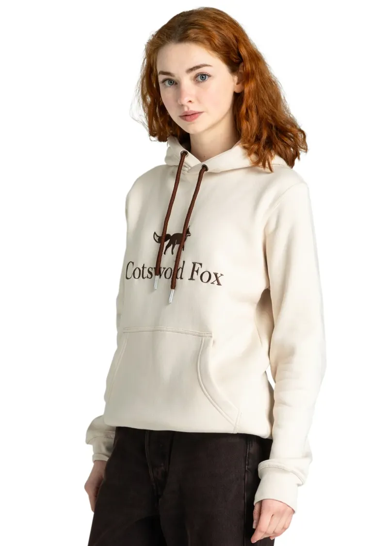 Cotswold Fox Heritage Unisex Hoodie Cream-4