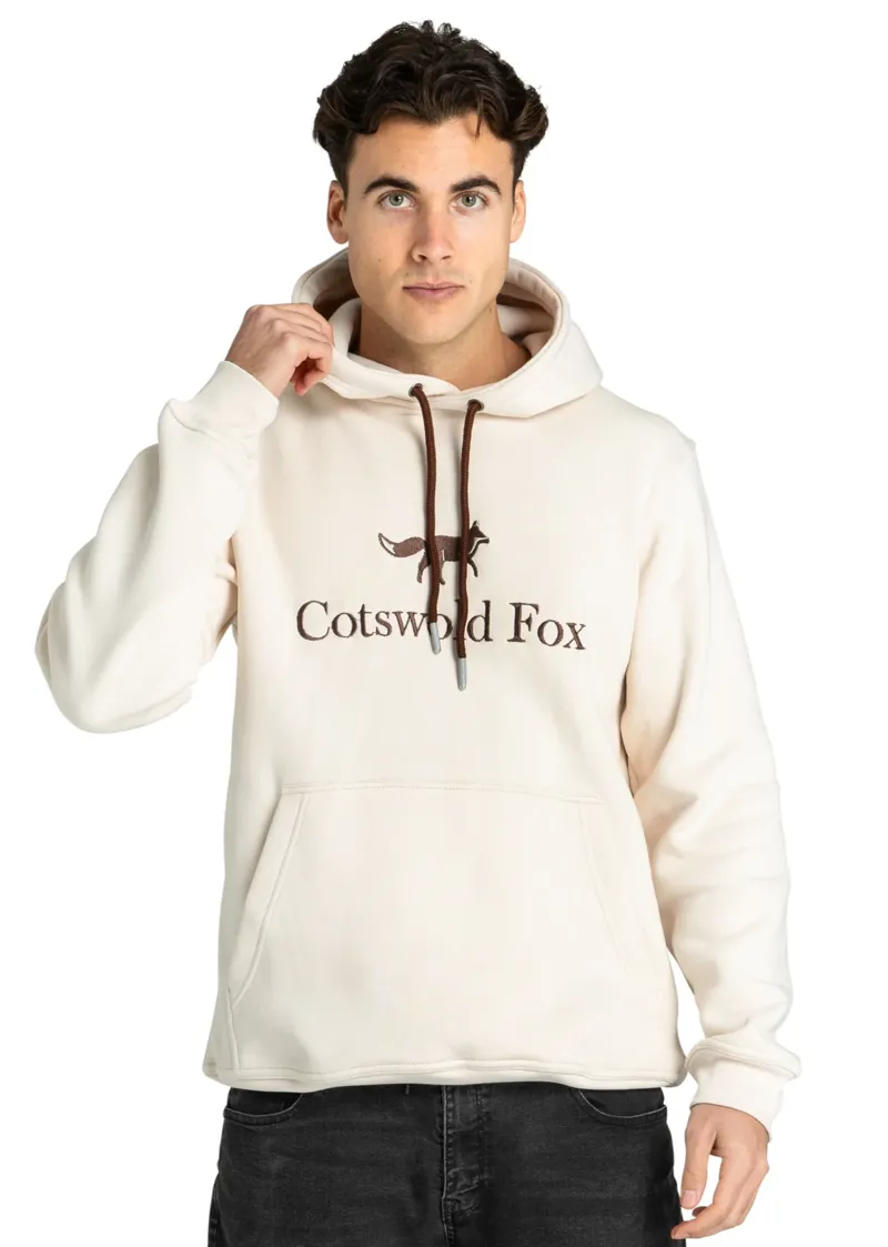 Cotswold Fox Heritage Unisex Hoodie Cream-8