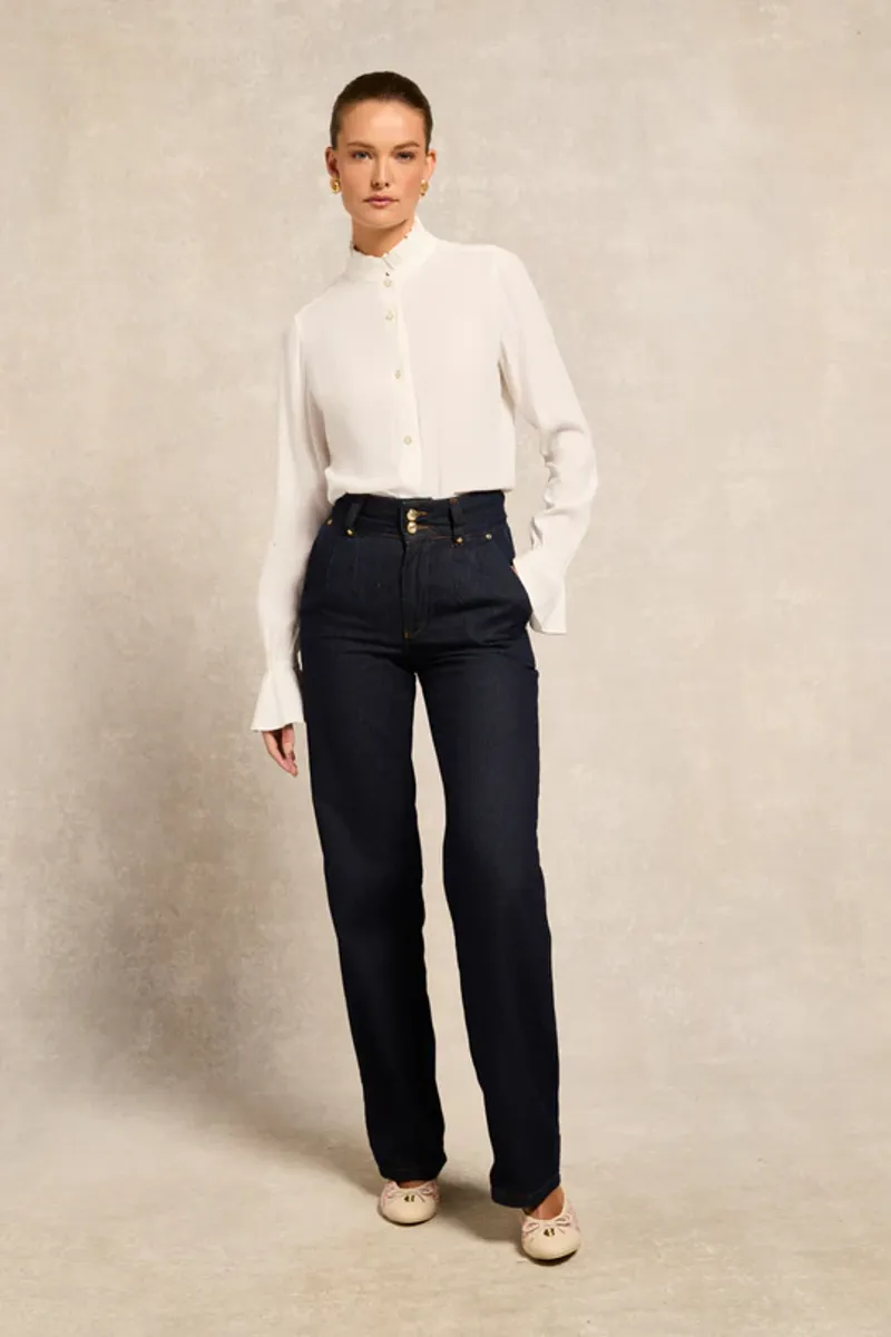 Holland cooper Lilibet Shirt White-2