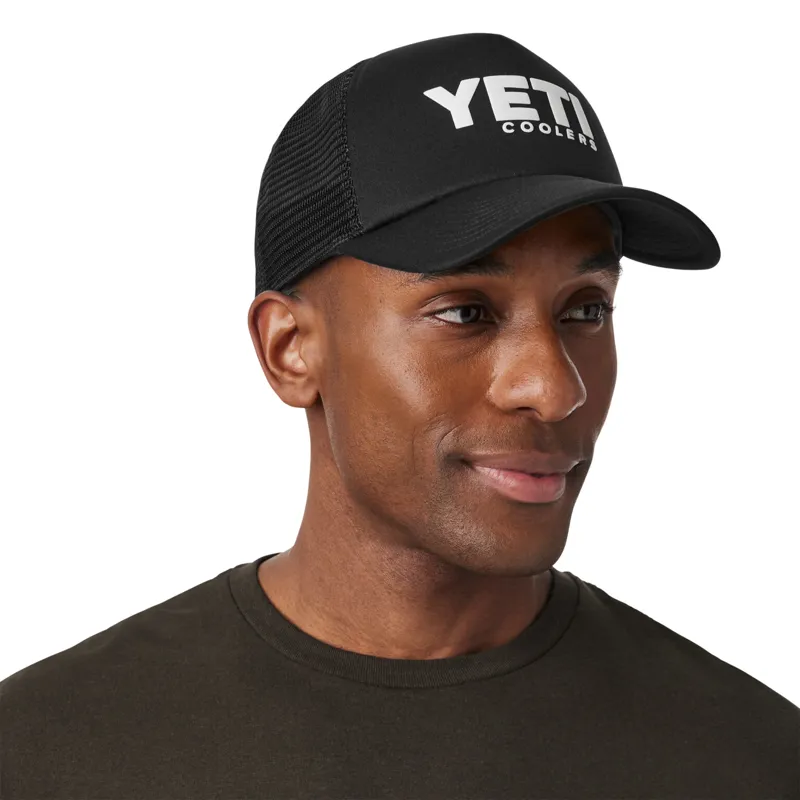 Yeti Coolers Mid Pro Foam Trucker Hat Black-3