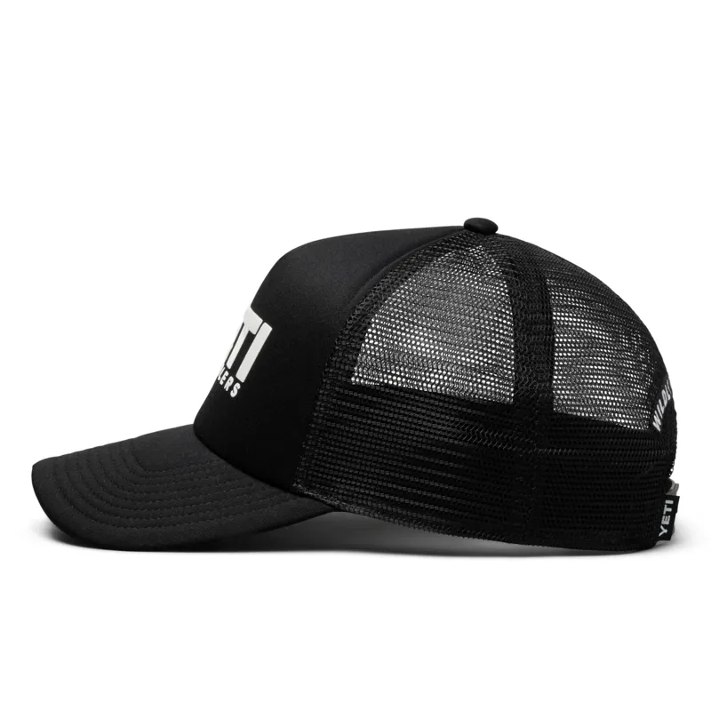 Yeti Coolers Mid Pro Foam Trucker Hat Black-4