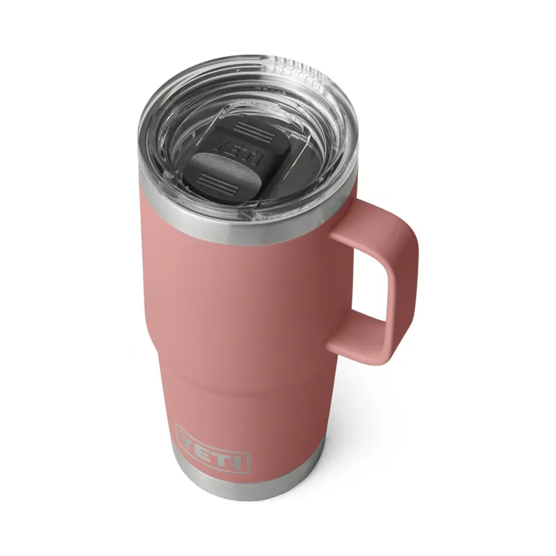 Yeti Rambler 20oz Travel Mug Sandstone Pink-1
