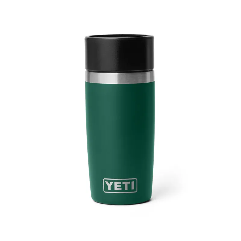 Yeti Rambler 12oz Bottle Black Forest Green