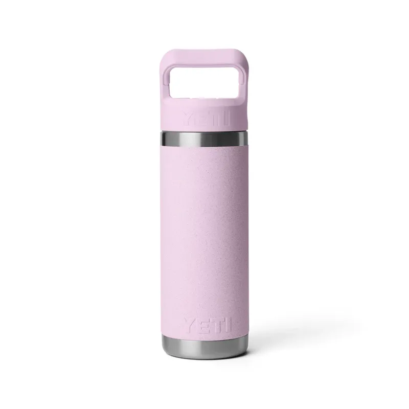 Yeti Rambler 18oz Colour Straw Bottle Cherry Blossom-2