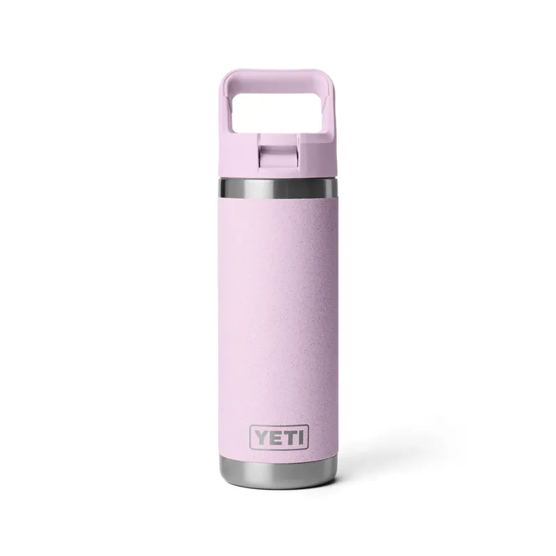 Yeti Rambler 18oz Colour Straw Bottle Cherry Blossom