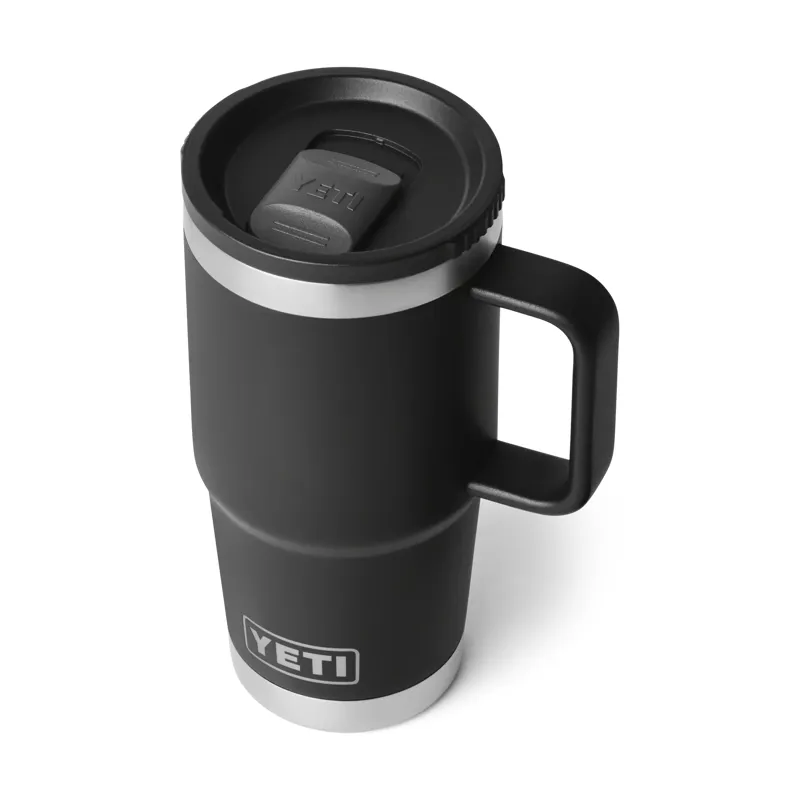 Yeti Rambler 2.0 20oz Travel Mug in Black-2