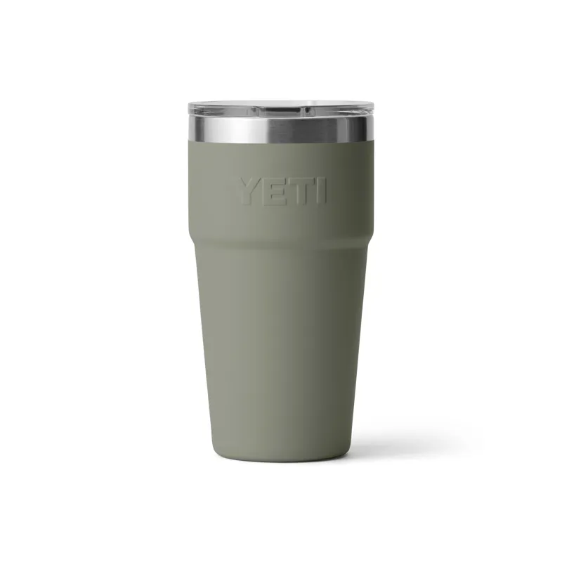 Yeti Rambler 20oz Stackable Cup in Pampa Green-2