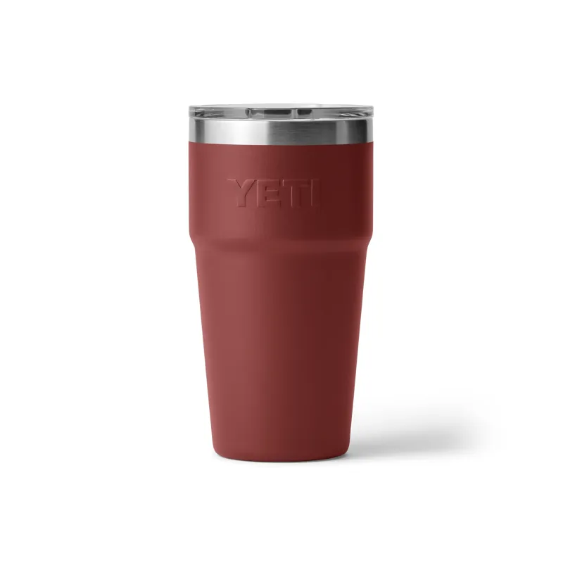 Yeti Rambler 20oz Stackable Cup in Stag Red-2