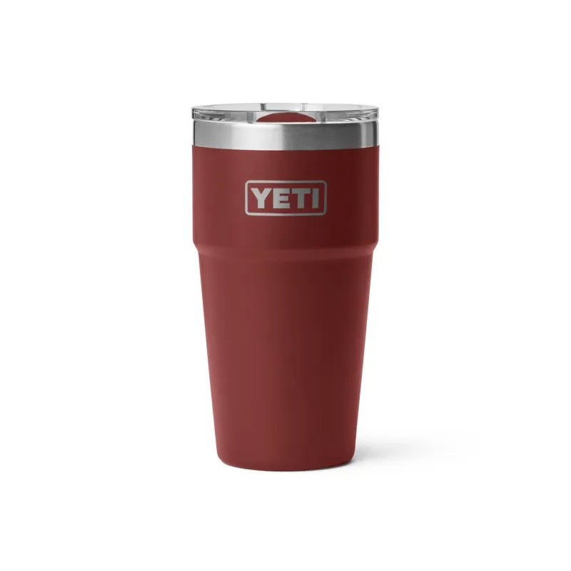Yeti Rambler 20oz Stackable Cup in Stag Red