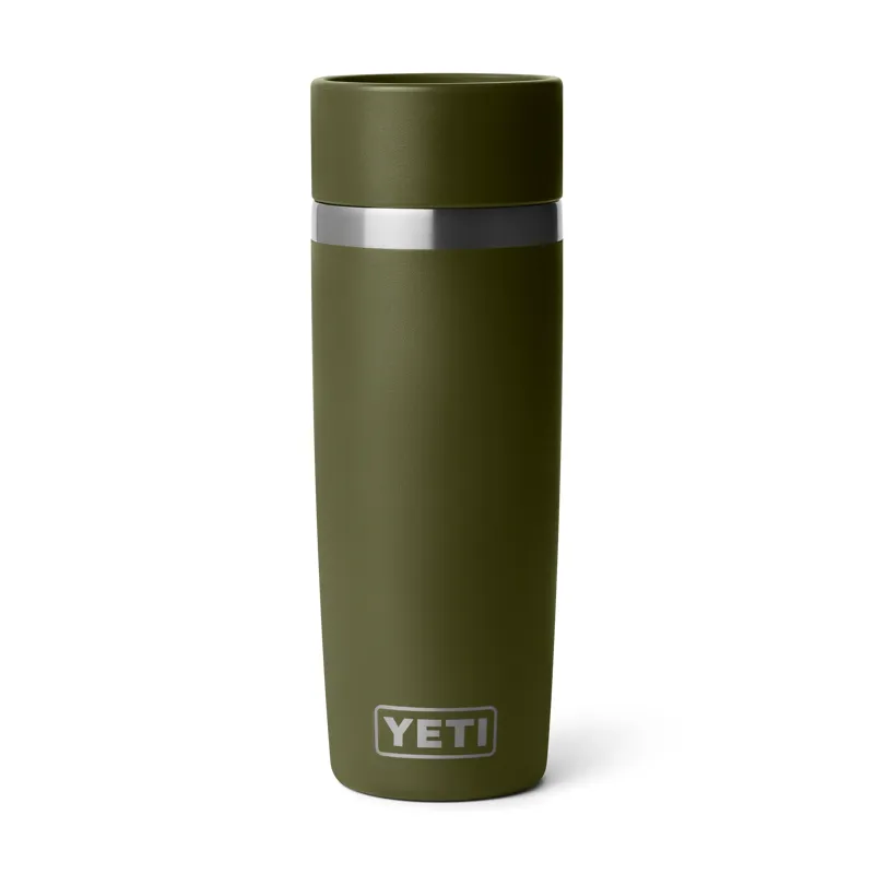 Yeti Rambler 16oz Travel Bottle in Olive/King Crab