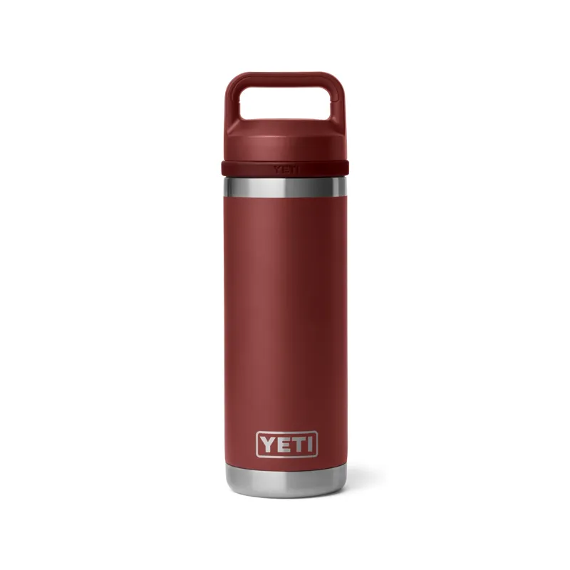Yeti Rambler 18oz Bottle Chug in Stag Red
