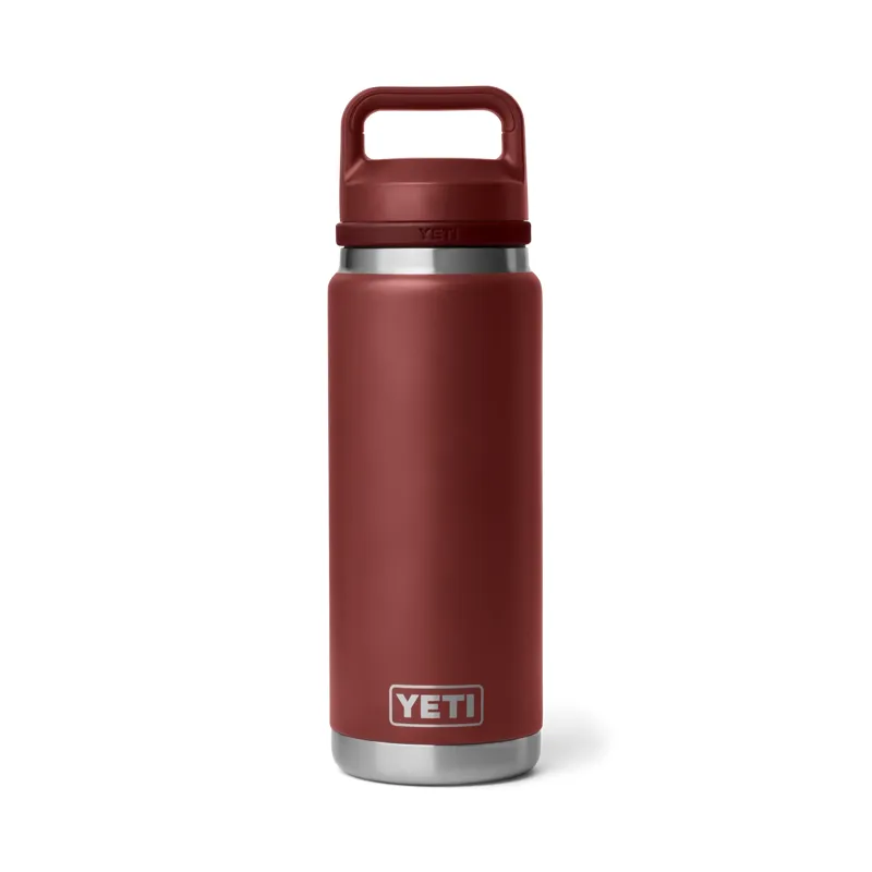 Yeti Rambler 26oz Bottle Chug in Stag Red