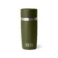 Yeti Rambler 12oz Travel Bottle in Olive/King Crab Orange