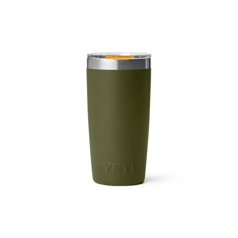 Yeti Rambler 10 oz Tumbler in Olive/King Crab Orange-2
