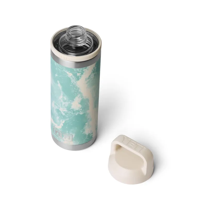 Yeti Rambler 18oz Bottle Chug in Sea View-2