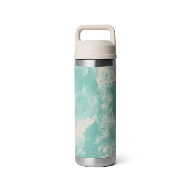 Yeti Rambler 18oz Bottle Chug in Sea View-1