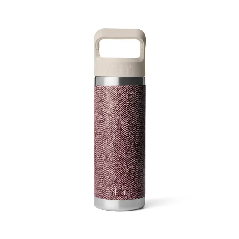 Yeti Rambler 18oz Straw Bottle in Riverhead Red-1