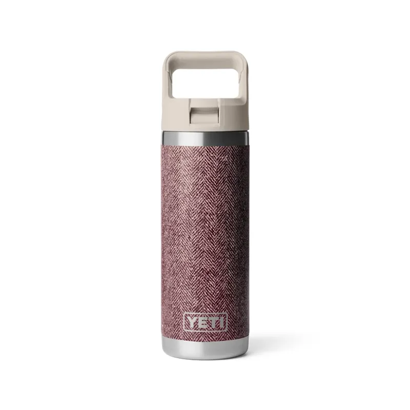 Yeti Rambler 18oz Straw Bottle in Riverhead Red-2