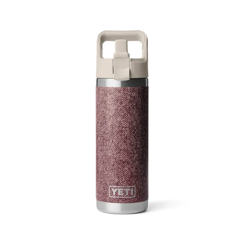 Yeti Rambler 18oz Straw Bottle in Riverhead Red-3