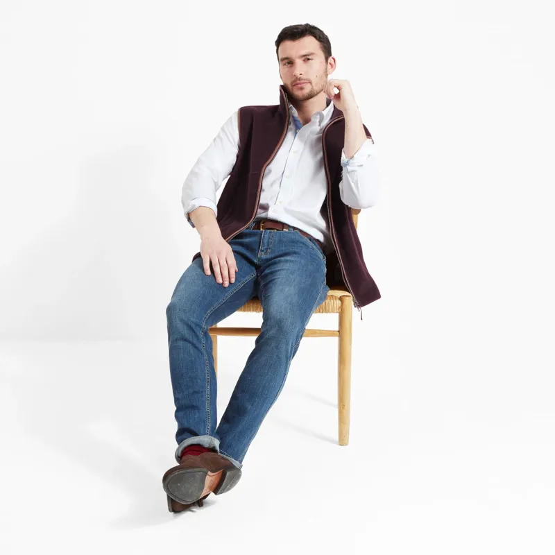 Schoffel Oakham Fleece Gilet Port-3