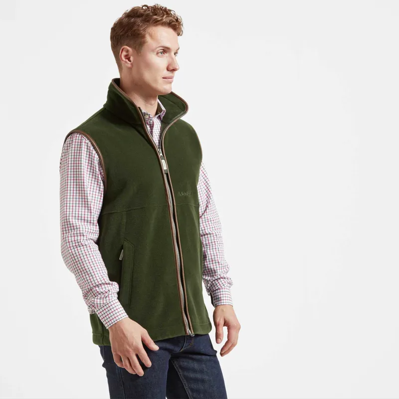 Schoffel Oakham Fleece Gilet Forest-2