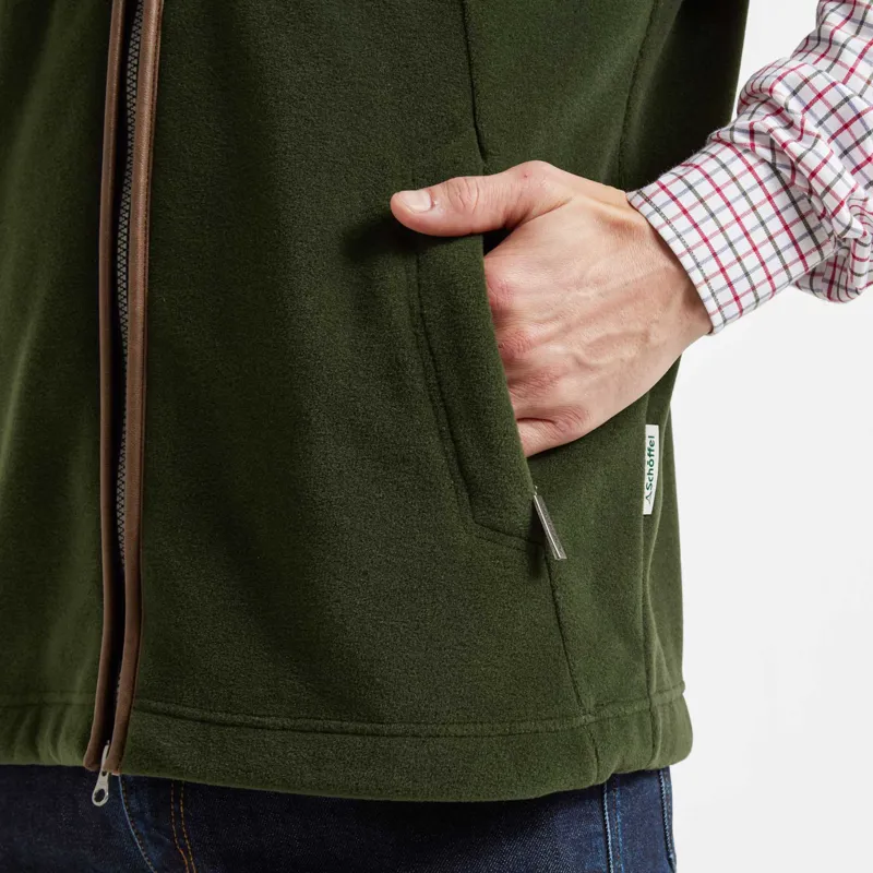 Schoffel Oakham Fleece Gilet Forest-4