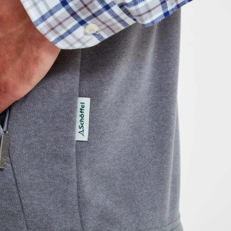 Schoffel Oakham Fleece Gilet Pewter-5