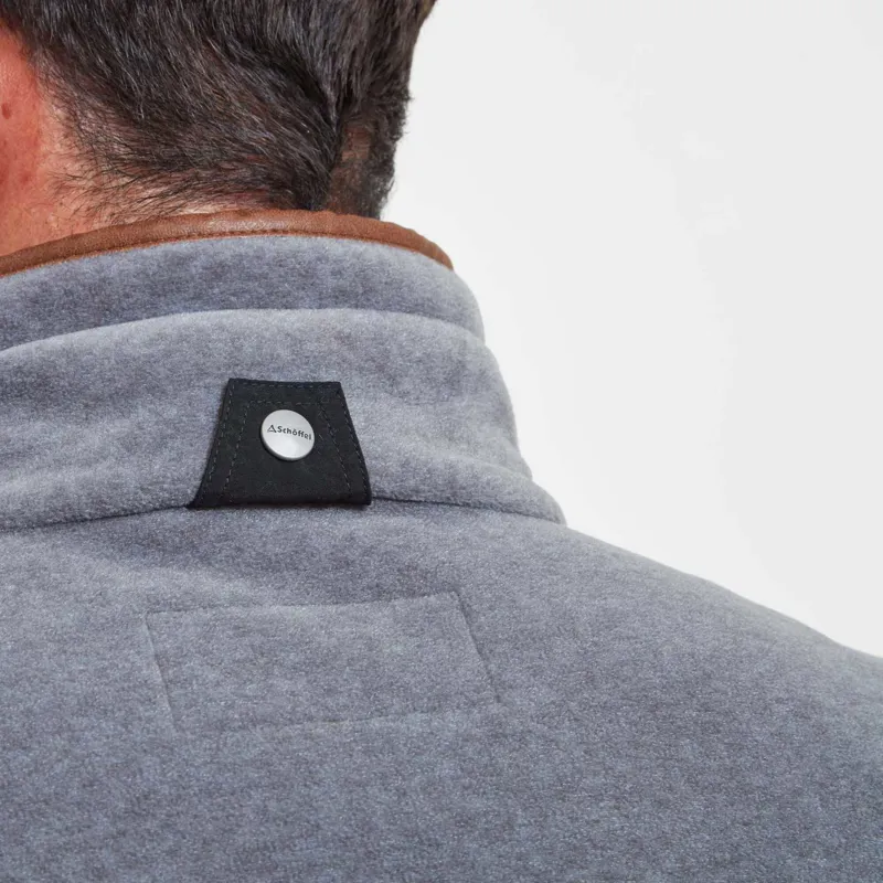 Schoffel Oakham Fleece Gilet Pewter-6