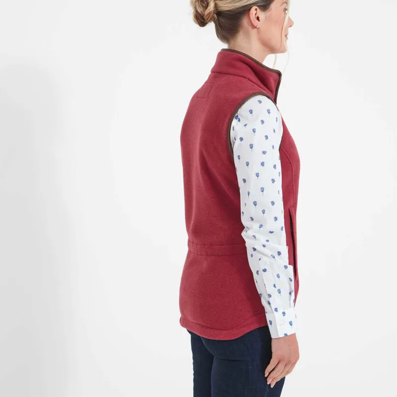 Schoffel Lyndon II Fleece Gilet Pomegranite-4