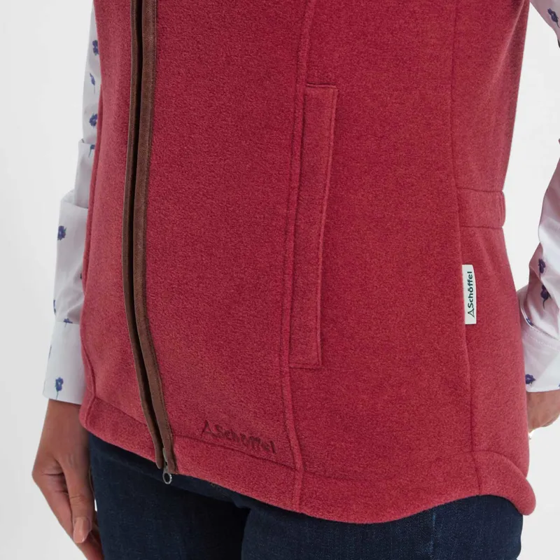 Schoffel Lyndon II Fleece Gilet Pomegranite-8