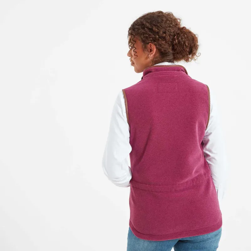 Schoffel Lyndon II Fleece Gilet Mulberry-3