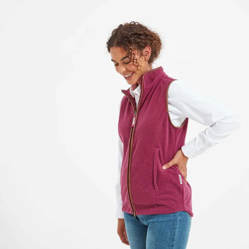 Schoffel Lyndon II Fleece Gilet Mulberry-1