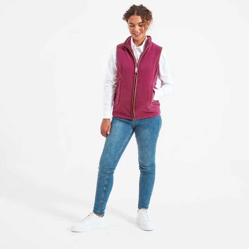Schoffel Lyndon II Fleece Gilet Mulberry-2