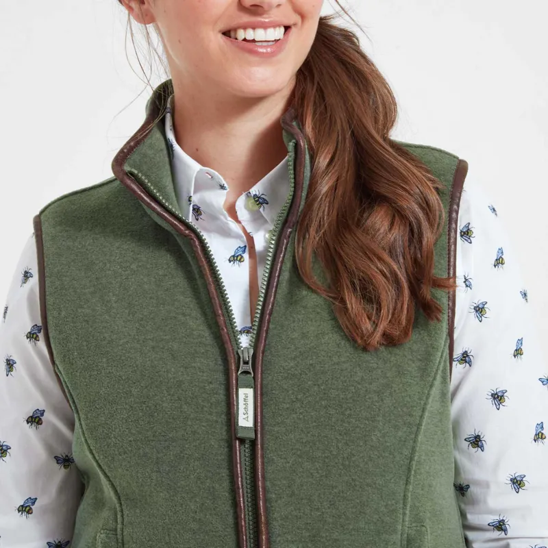 Schoffel Lyndon II Fleece Gilet Cedar Green-4