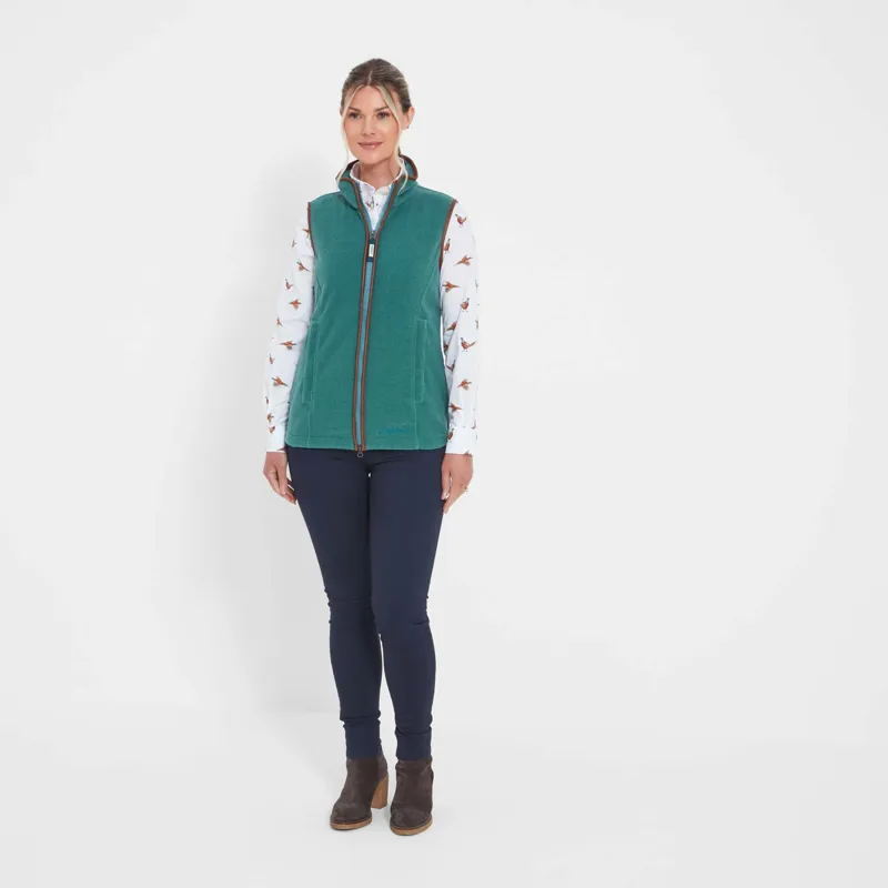 Schoffel Lyndon II Fleece Gilet Duck Egg-3
