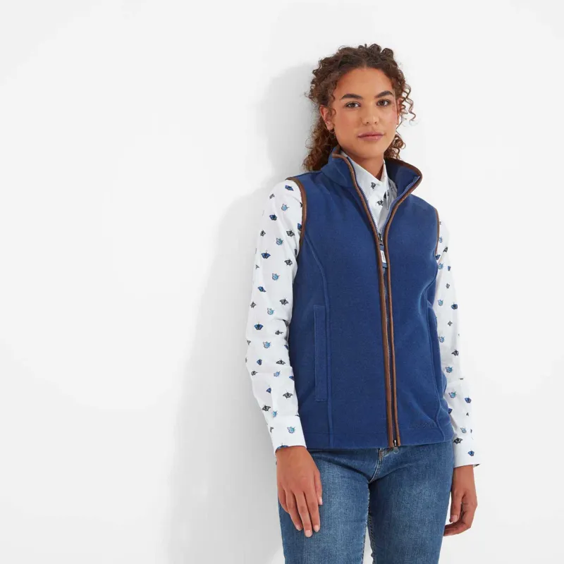 Schoffel Lyndon II Fleece Gilet Cobalt Blue-1