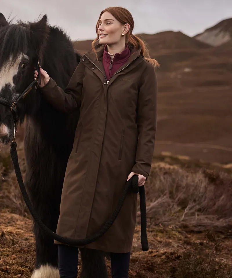 Schoffel Country Marefield Waterproof Coat in Dark Caper-13