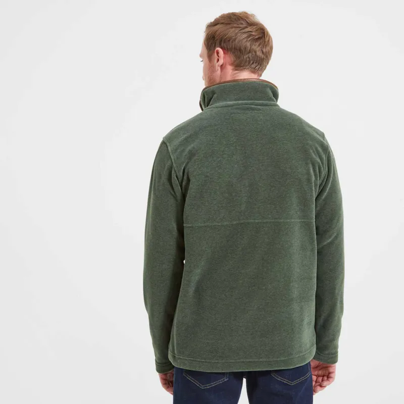 Schoffel Berkeley Fleece Quarter Zip Jumper Cedar Green-5