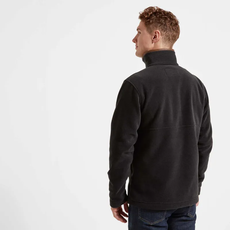 Schoffel Berkeley Fleece Quarter Zip Jumper Gunmetal-2