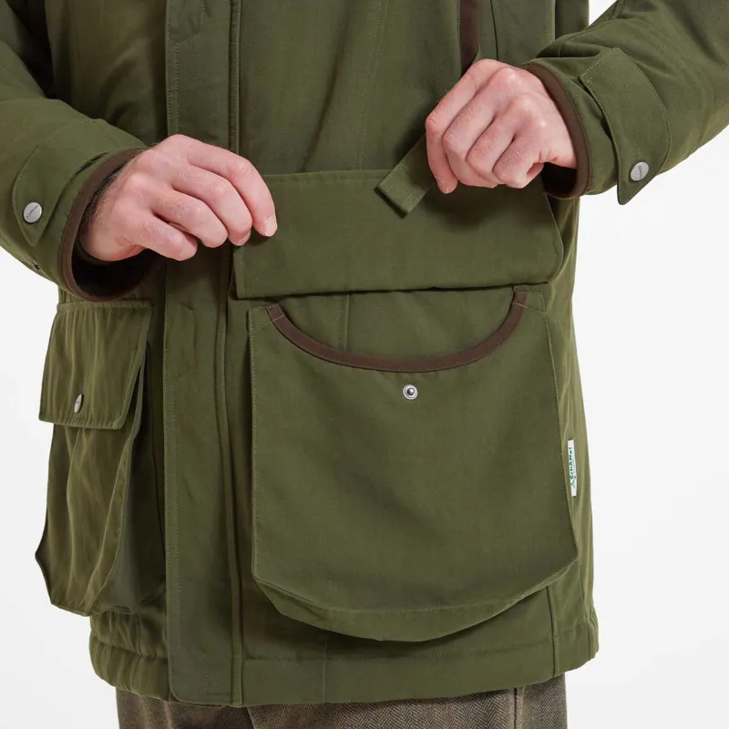 Schoffel Ptarmigan Classic Coat Hunter Green-3