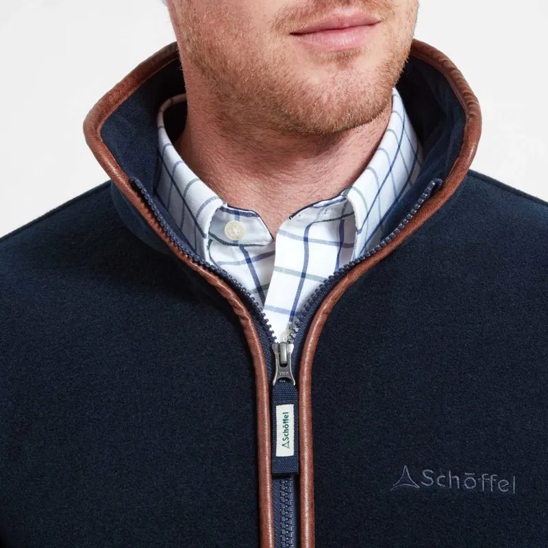 Schoffel Cottesmore Fleece Jacket Navy-6