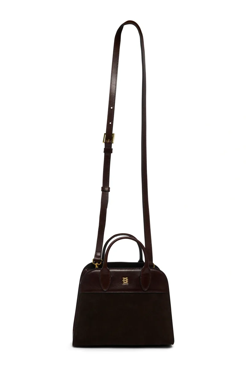 Holland Cooper Heritage Mini Tote in Walnut-4