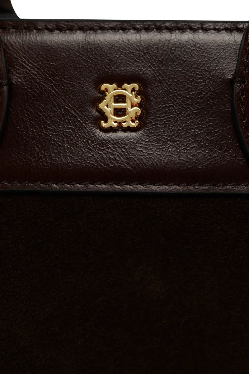 Holland Cooper Heritage Mini Tote in Walnut-6