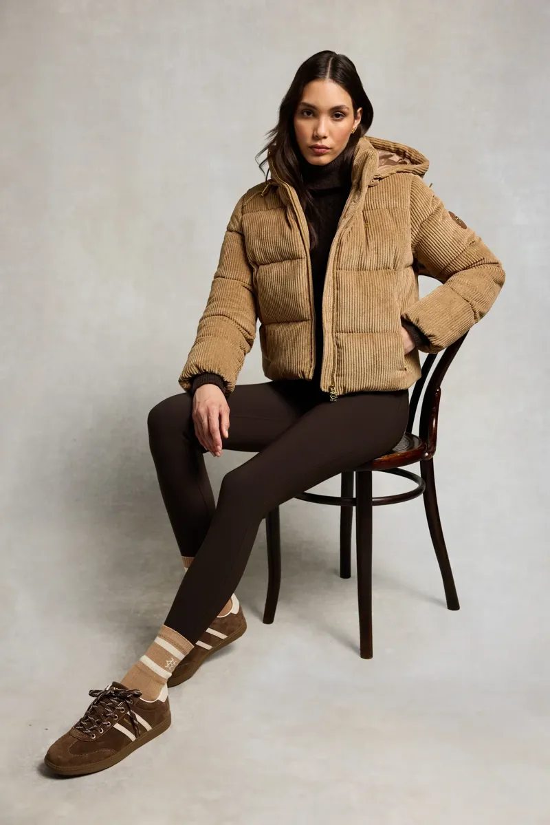 Holland Cooper Knightsbridge Court Trainer in Chocolate-8