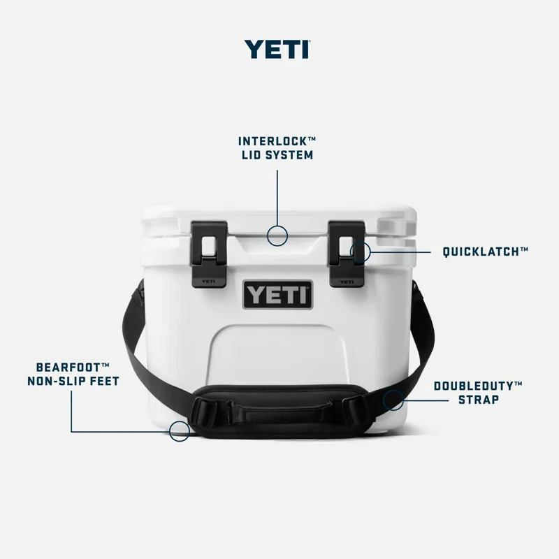 Yeti Roadie 15 Hard Cooler in Olive/King Crab Orange-7