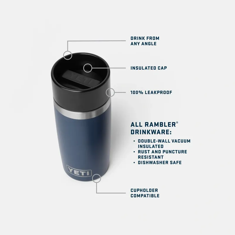 Yeti Rambler 12oz Travel Bottle in Olive/King Crab Orange-3