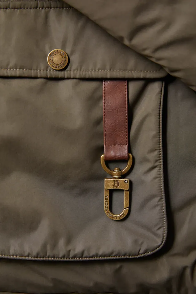 Holland Cooper Stamford Field Coat Khaki-1