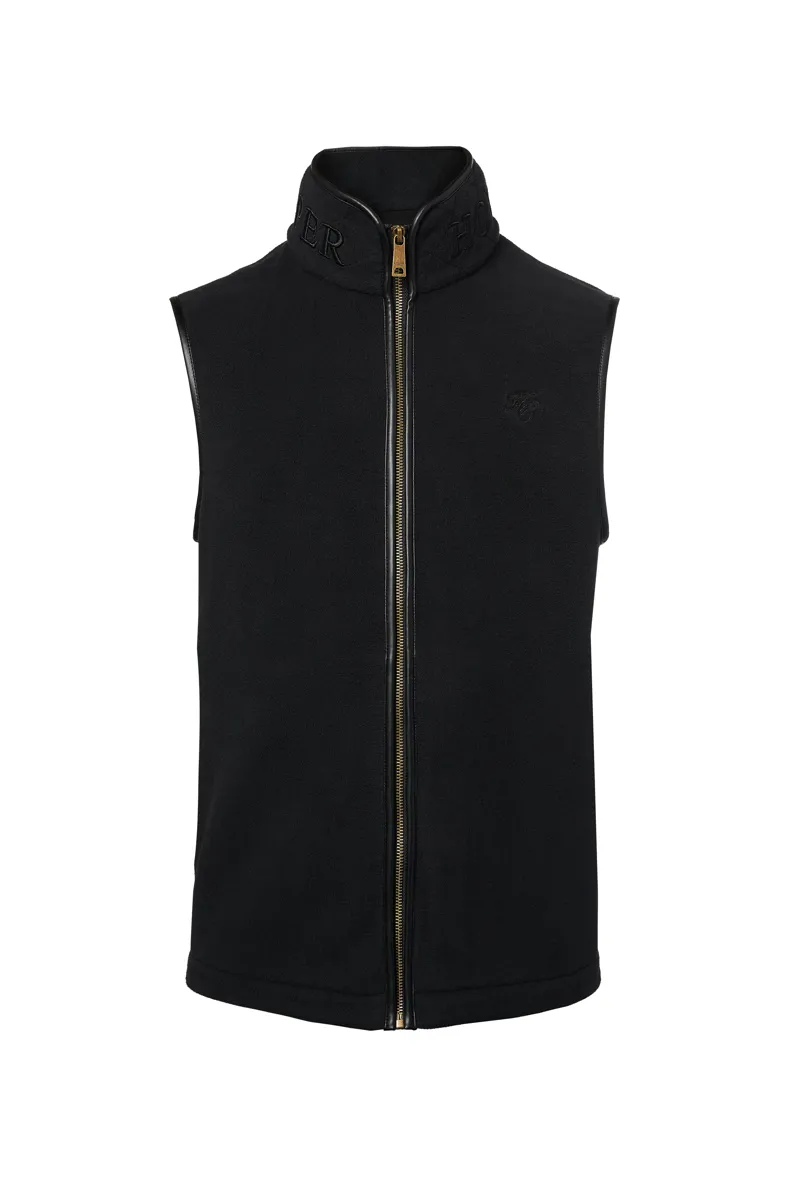 Holland Cooper Men's Country Fleece Gilet Black